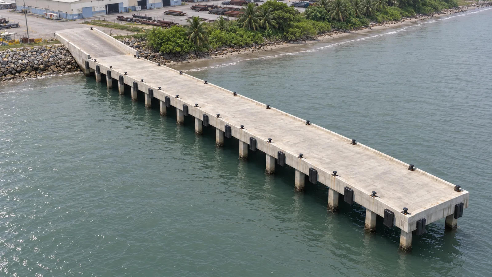 Jetty concept study, concept visualisation